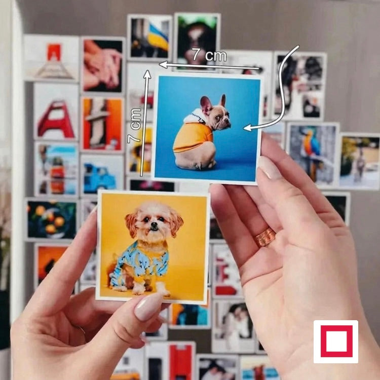 7x7cm Kare Magnet