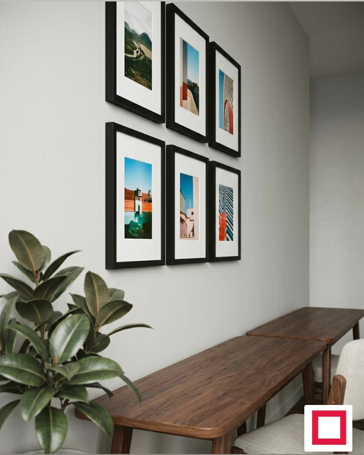 17x23 Altılı Duvar Galeri Seti
