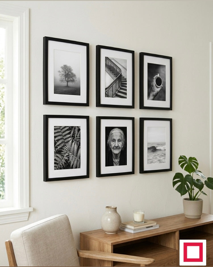 23x32 Altılı Duvar Galeri Seti